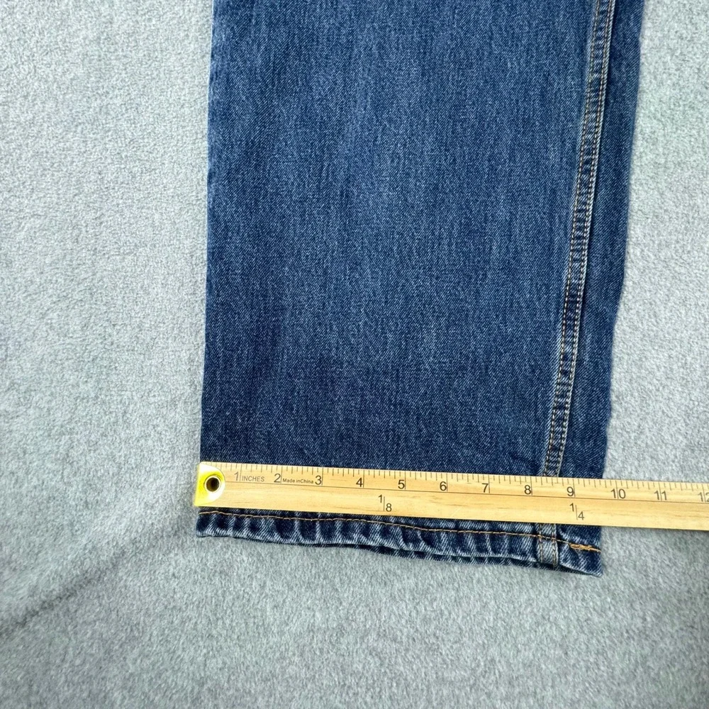 Levi 550 Jeans Mens 44x29 Medium Blue‎ Loose Pants Zip Straight Leg